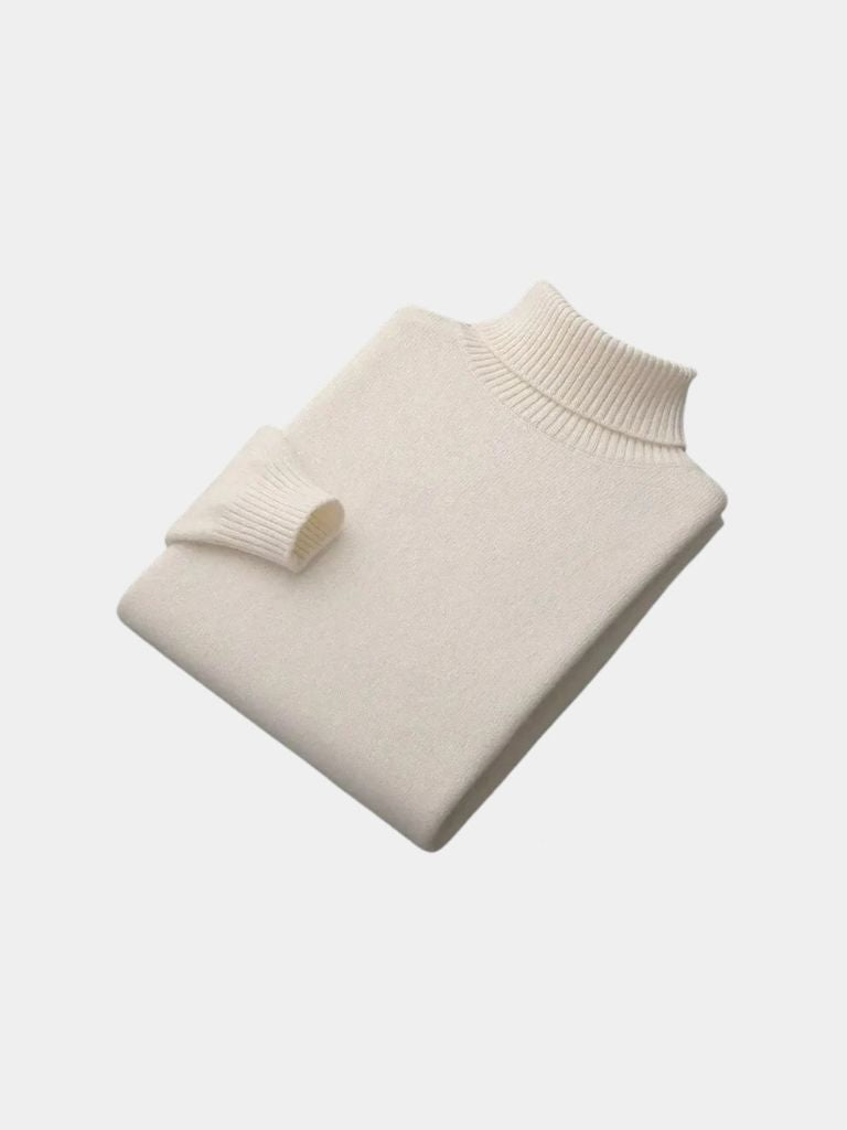 Merino Wool Turtleneck | Premium Italian Winter Sweater