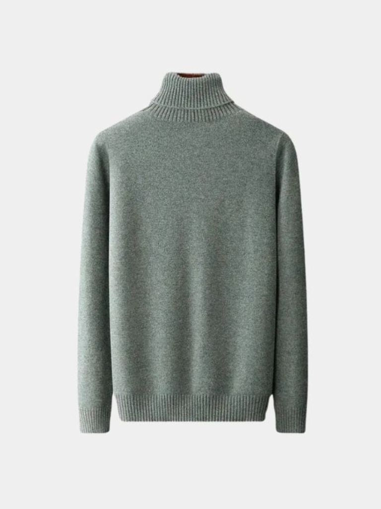 Merino Wool Turtleneck | Premium Italian Winter Sweater