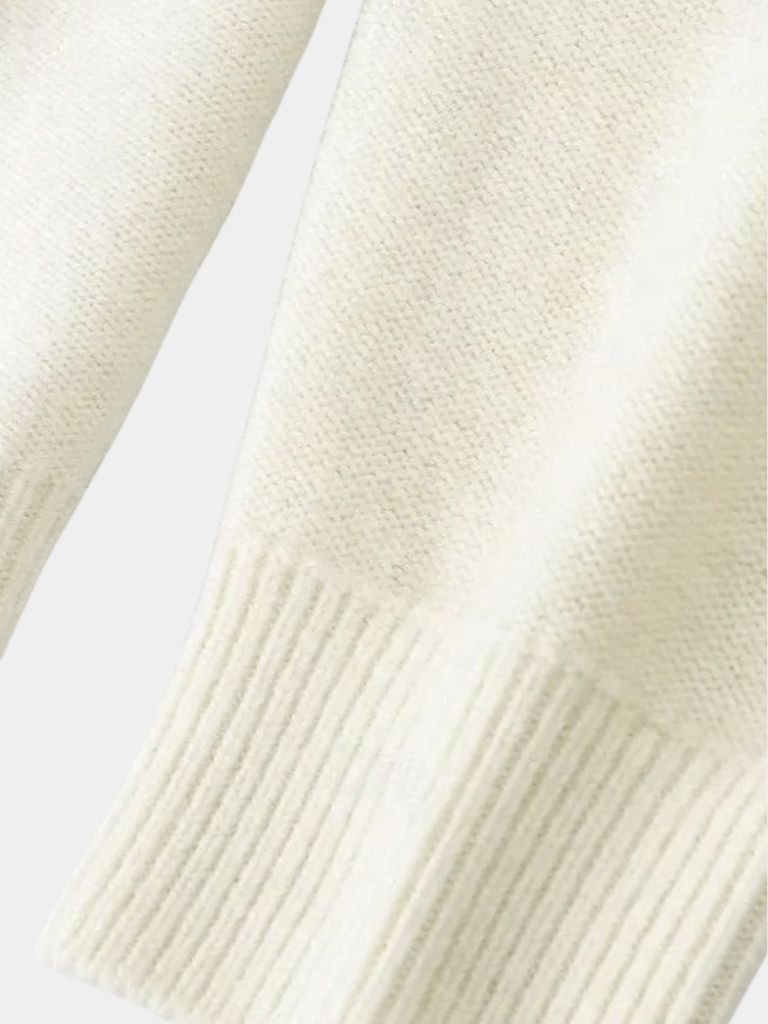 Wool Fair Isle Sweater – Classic Pullover by Viretti Milano