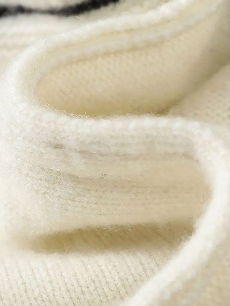 Wool Fair Isle Sweater – Classic Pullover by Viretti Milano