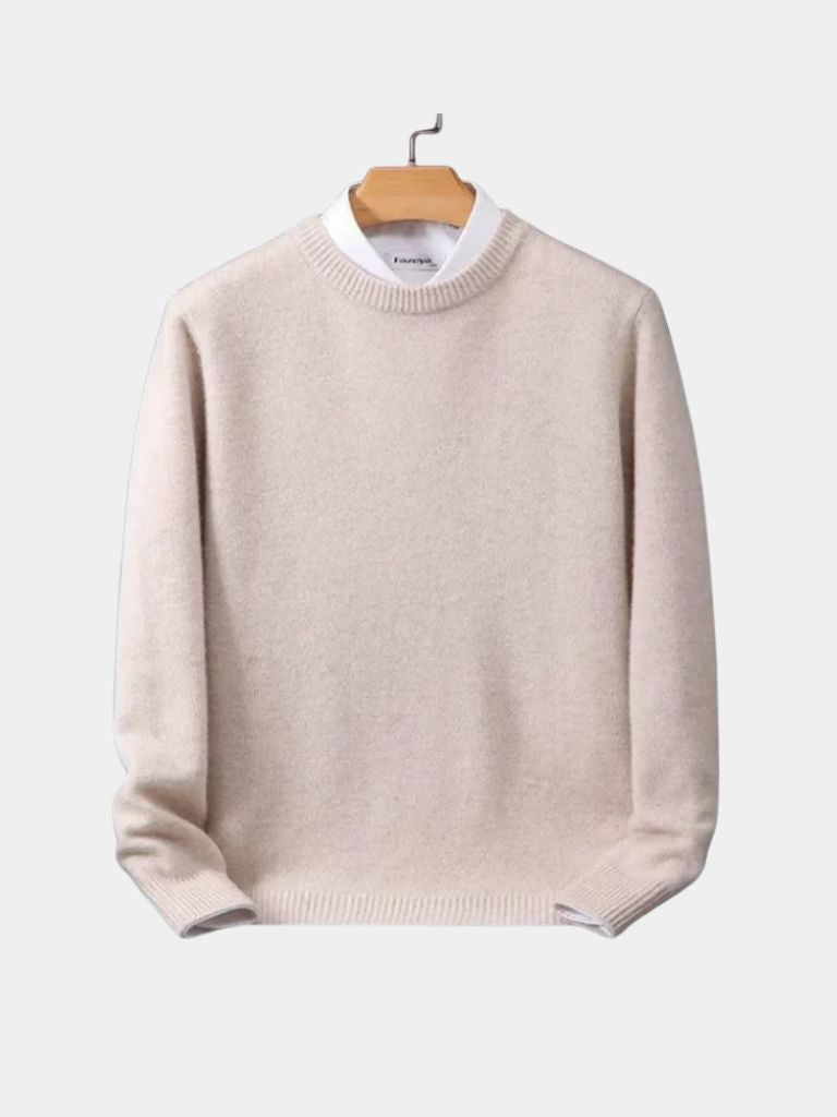 Cotton Pullover – Soft Tailored Sweater by Viretti Milano