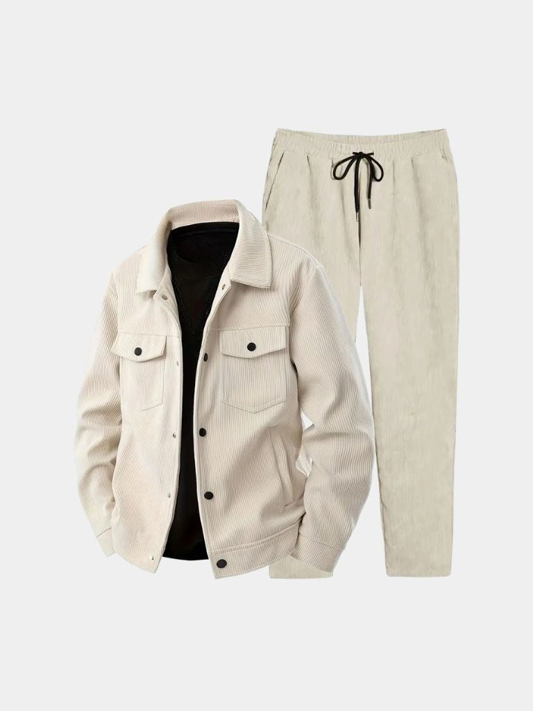 Ivory Corduroy Outfit | Soft, Versatile Wear