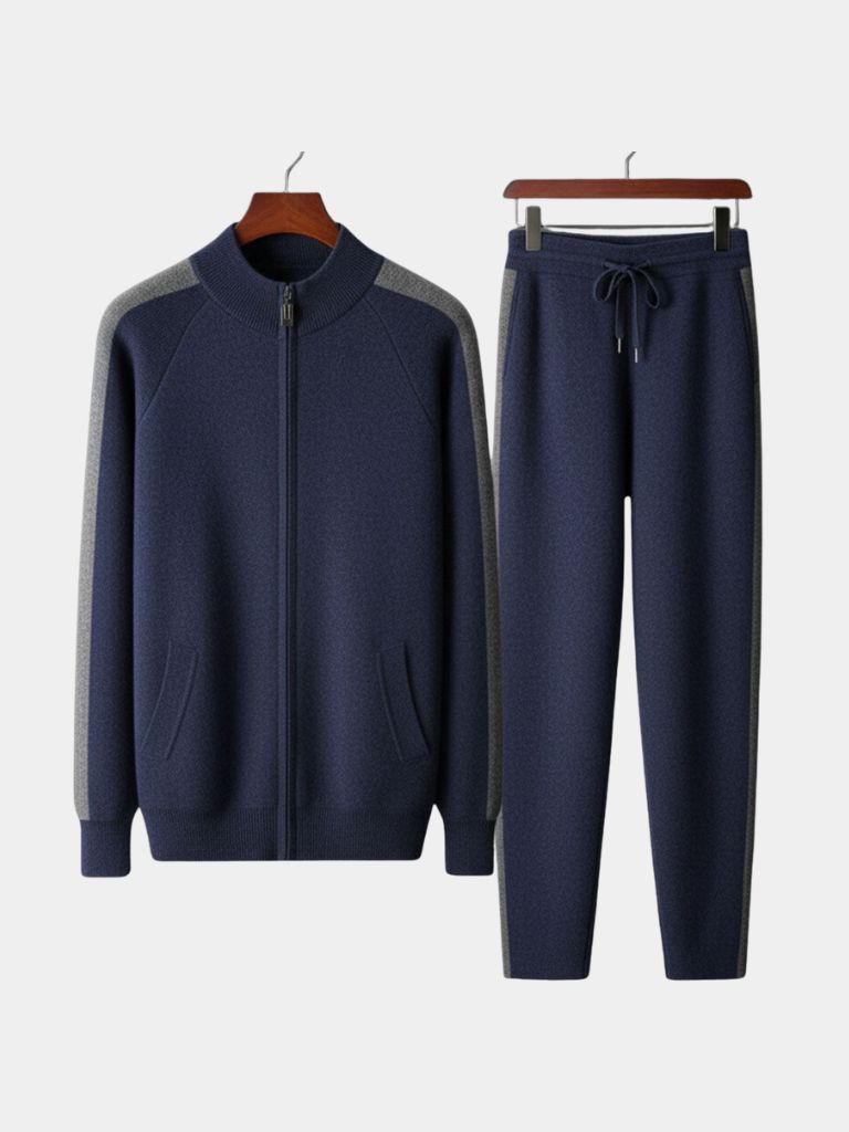 Cashmere Set Navy Heritage