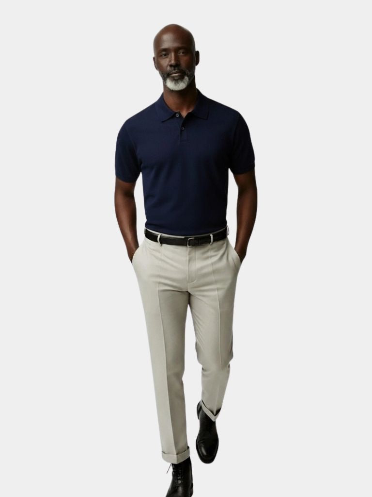 Navy Polo Shirt - Windsor Style