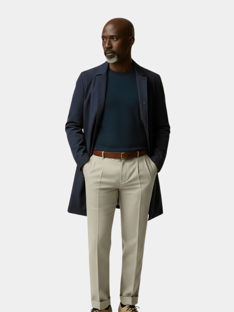 Winter Classic Overcoat – Elegant Wool Coat