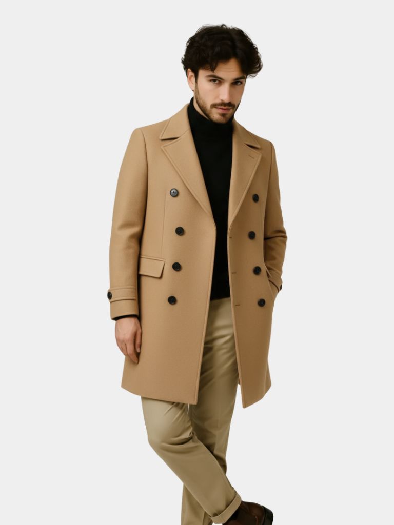 Gentleman’s Coat – Premium Wool Tailored Winter