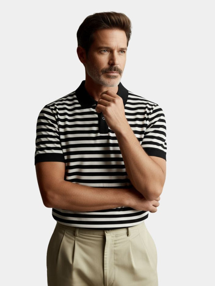 White Polo Shirt Classic Elegance