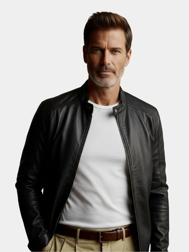 Leather Hide Jacket – Montreux Style