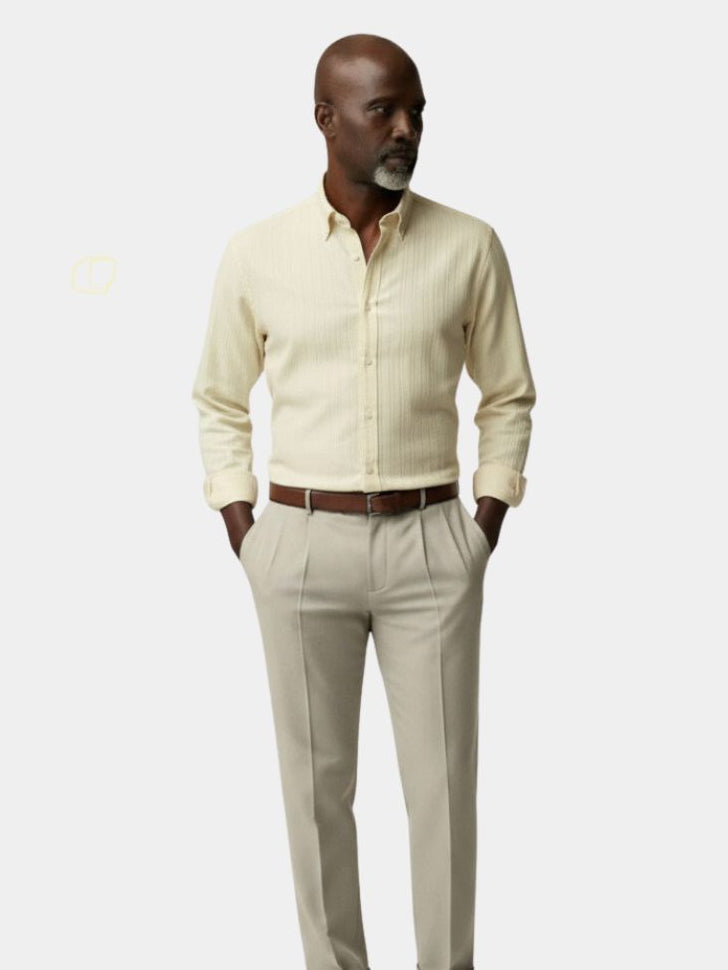 Seersucker Shirt | Classic Striped Button-Down