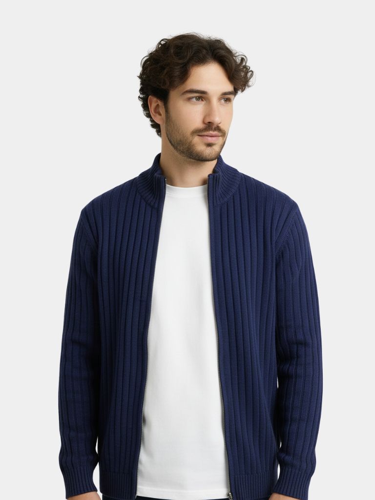Knit Jacket – Tailored Lightweight Blazer by Viretti Milano