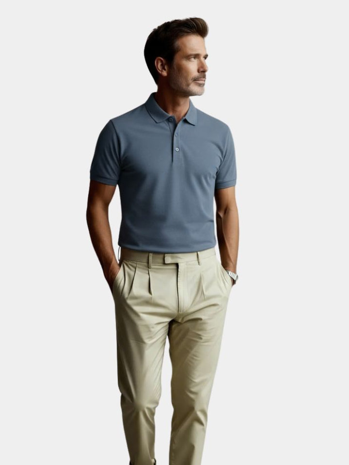 Cotton Polo Shirt Classic Style