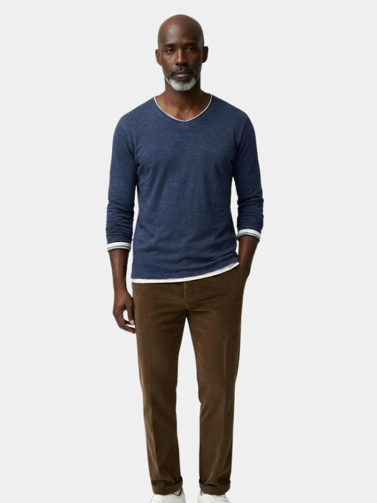 Modern Long Sleeve Shirt – Nautical Style