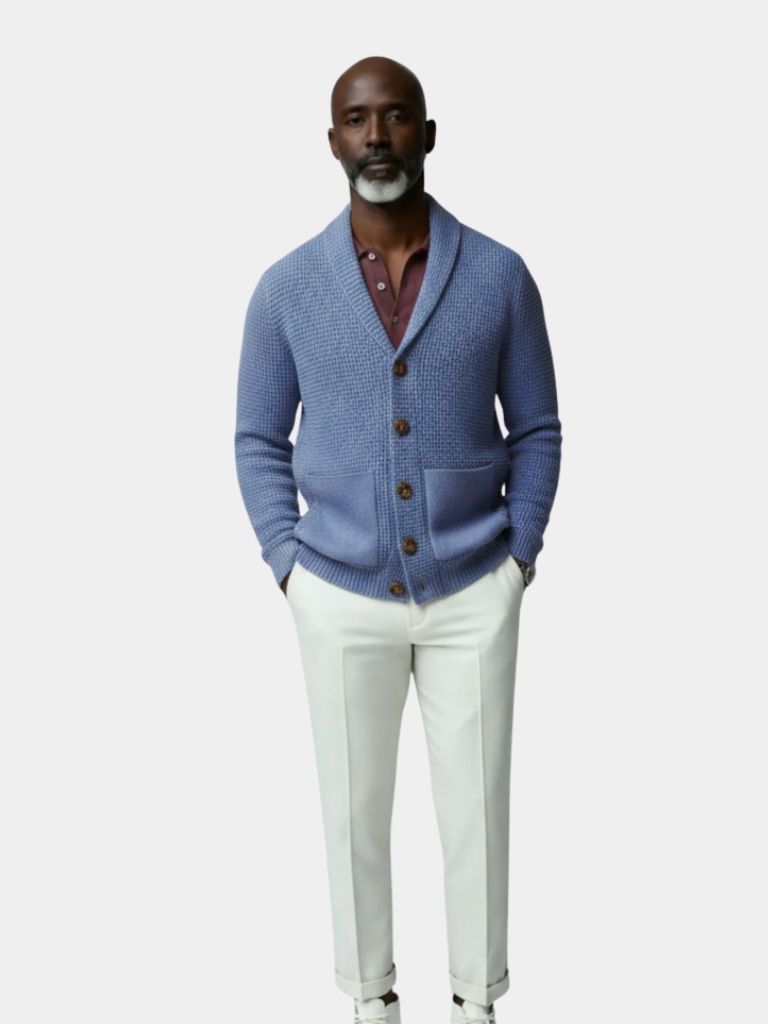 Winter Wool Cardigan – Elegant Luxury Knitwear