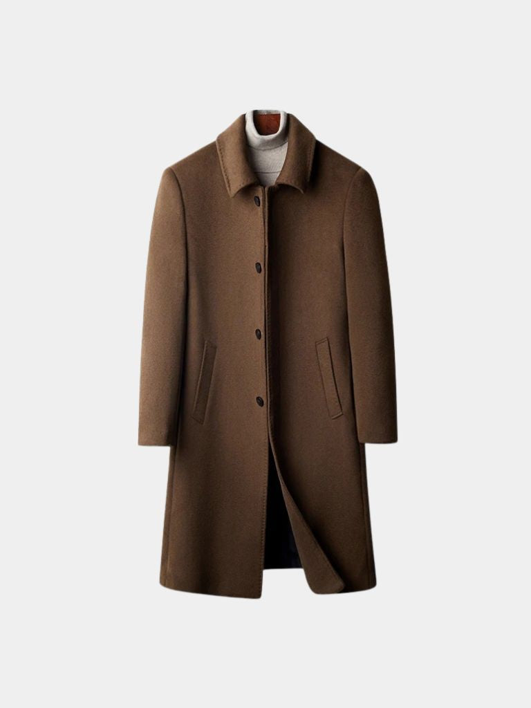 Classic Wool Coat – Tailored Luxury