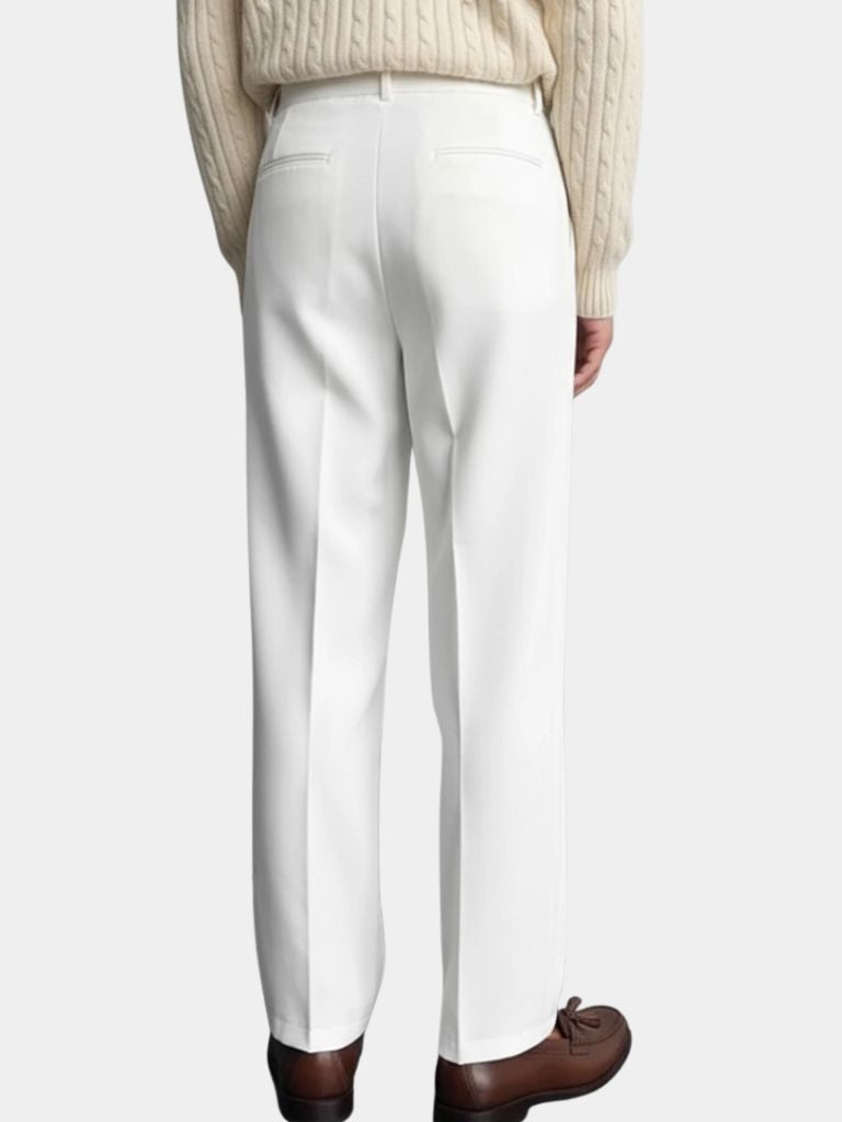 Minimalist Classic Trousers | Sophisticated Dress Pants