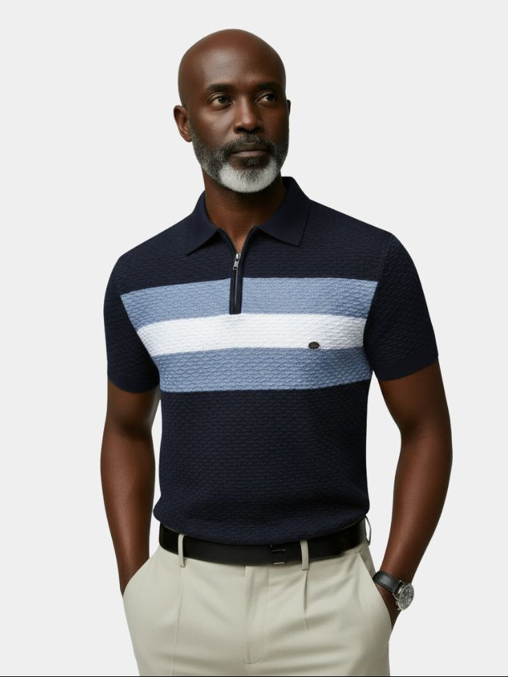 Quarter Zip Polo Classic Fit