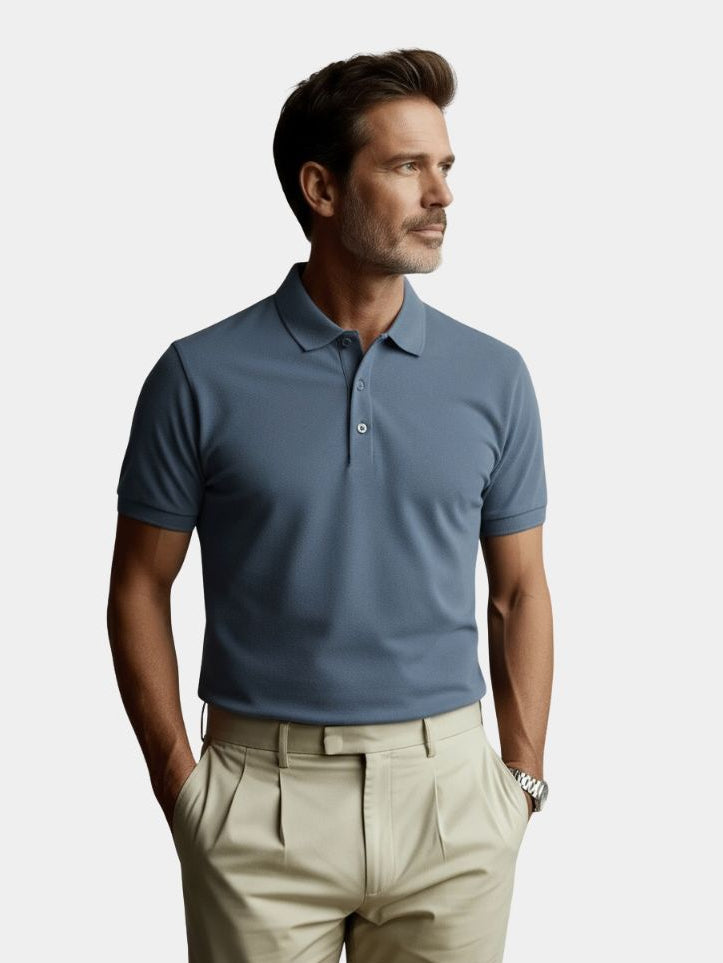 Cotton Polo Shirt Classic Style