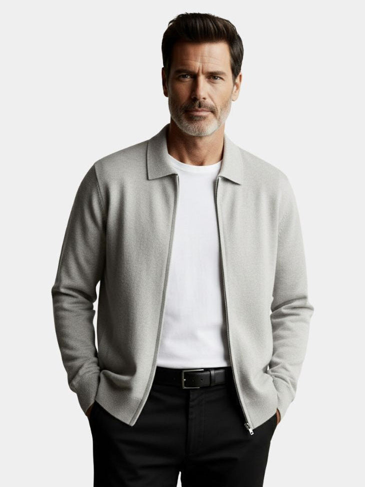 Cashmere Knit Jacket – Heritage Luxury Knitwear by Viretti Milano