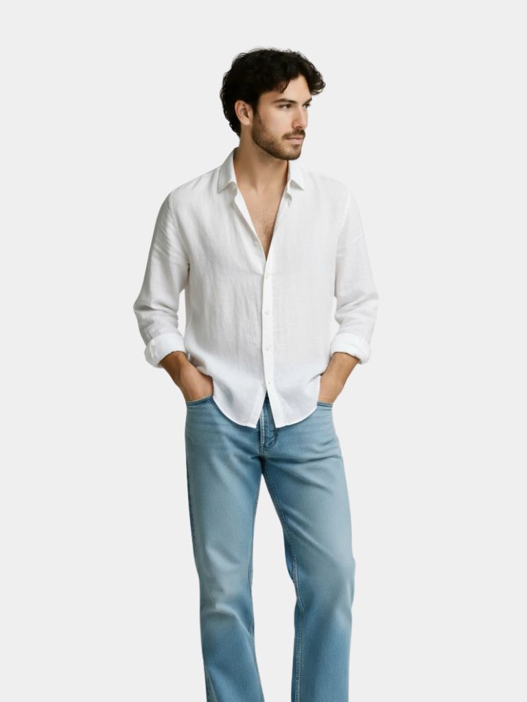 Summer Linen Shirt – Tailored Fit