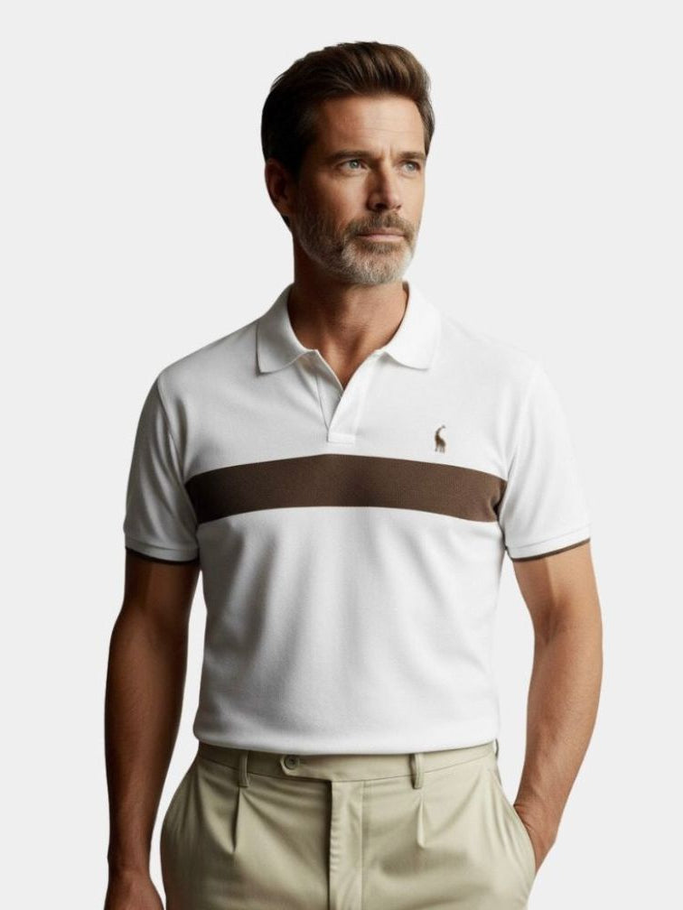 Striped Polo Shirt Savanna Luxury