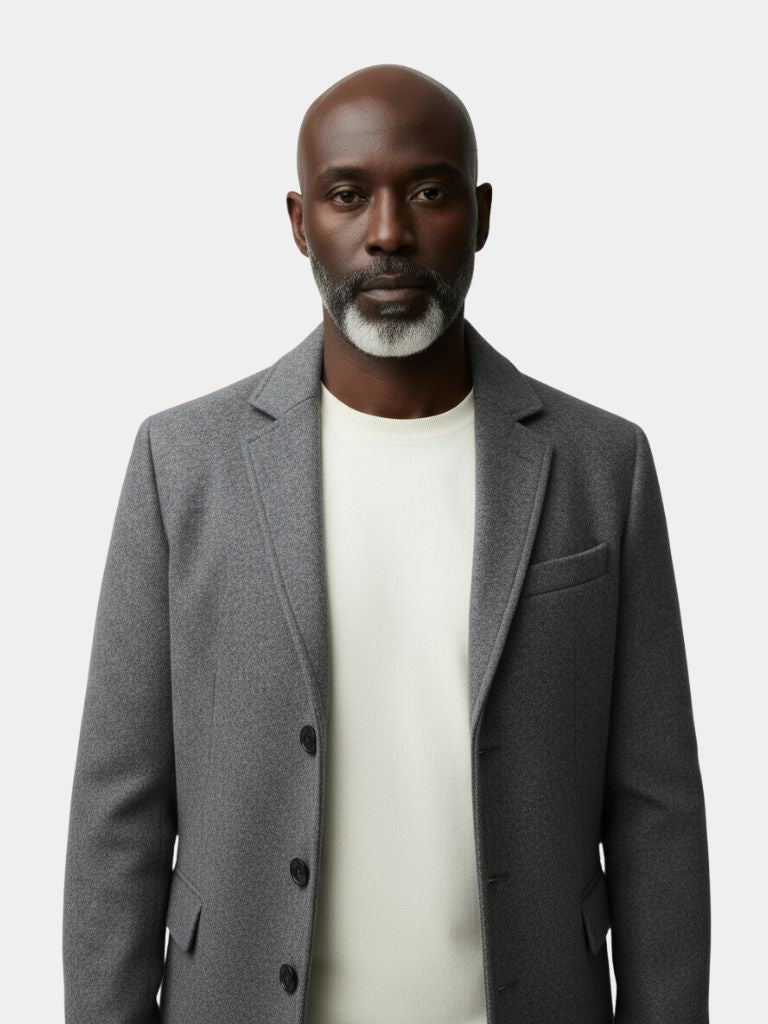 Wool Blend Trench Coat – Luxury Outerwear