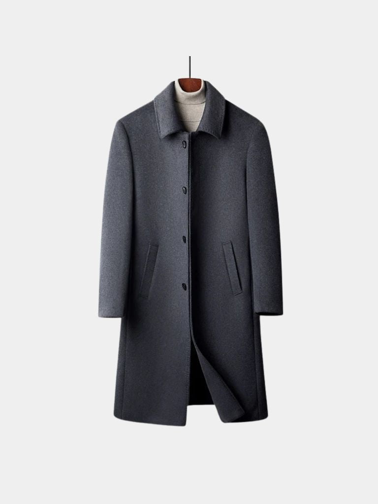 Classic Wool Coat – Tailored Luxury