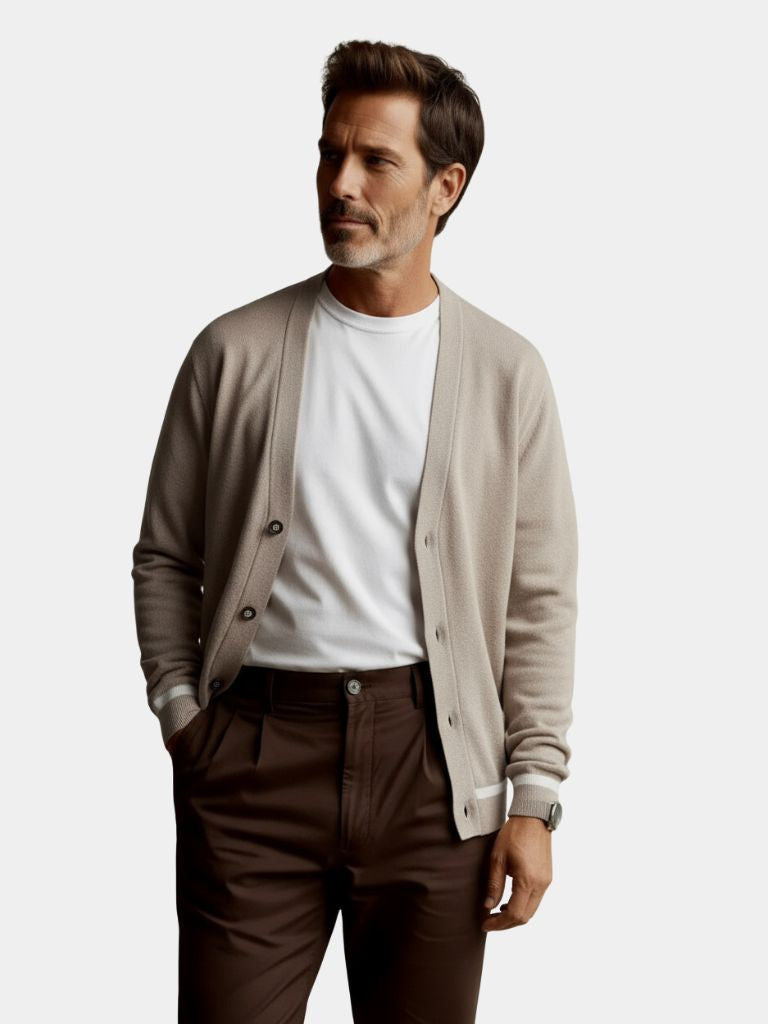 Soft Knit Cardigan – Cozy Italian Knitwear