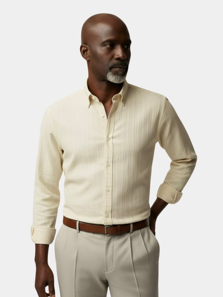 Seersucker Shirt | Classic Striped Button-Down