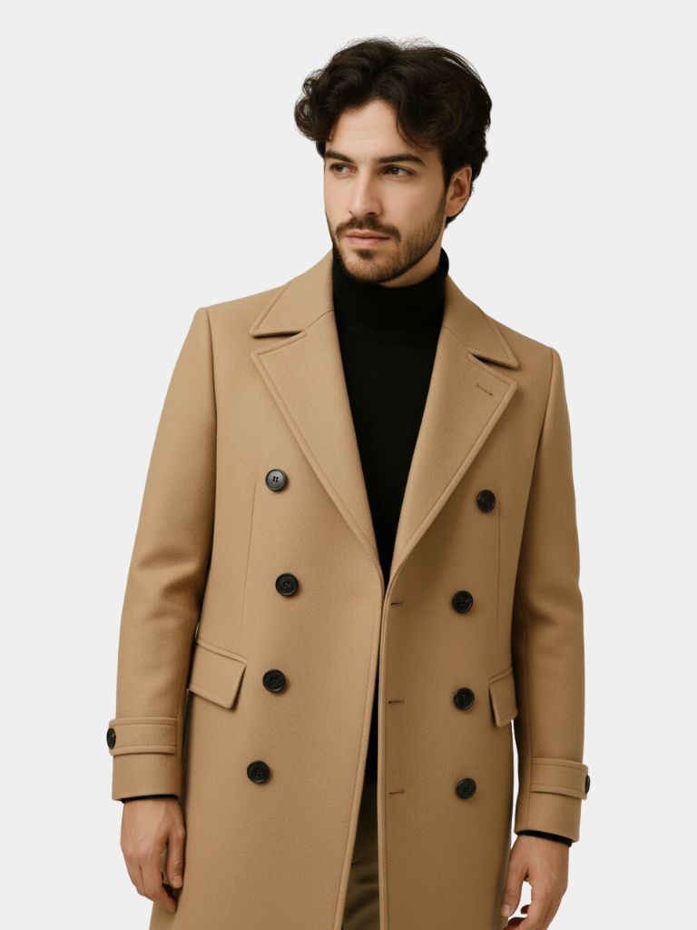Gentleman’s Coat – Premium Wool Tailored Winter