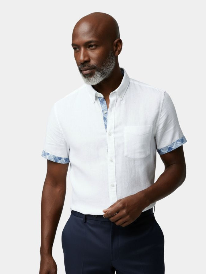 Ocean Detail Shirt – Premium Casual