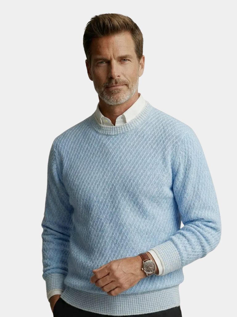 Cashmere Knit Sweater – Luxury Soft Knitwear by Viretti Milano