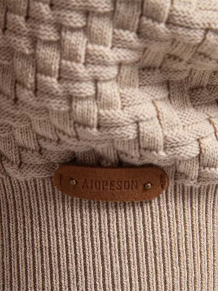 V-Neck Knit Cardigan – Luxury Knitwear by Viretti Milano