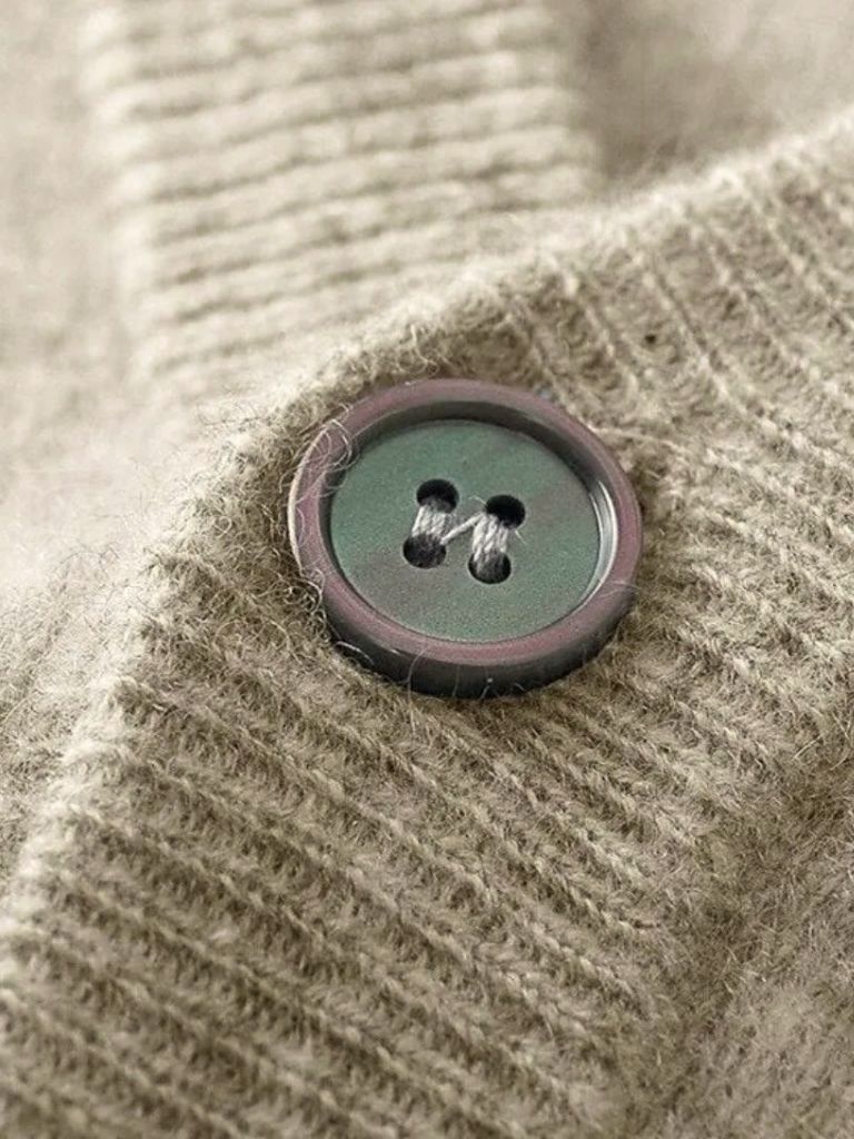 Merino Wool Cardigan | Premium Knit Sweater