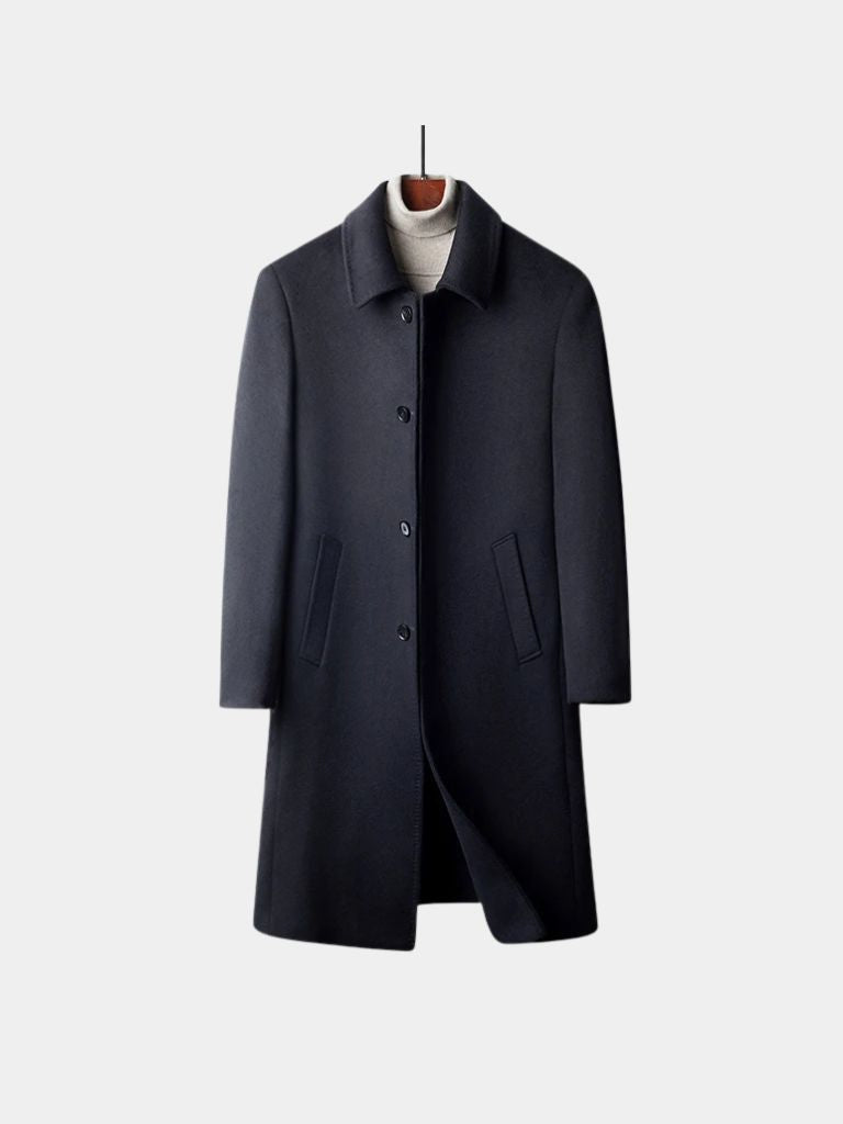 Classic Wool Coat – Tailored Luxury