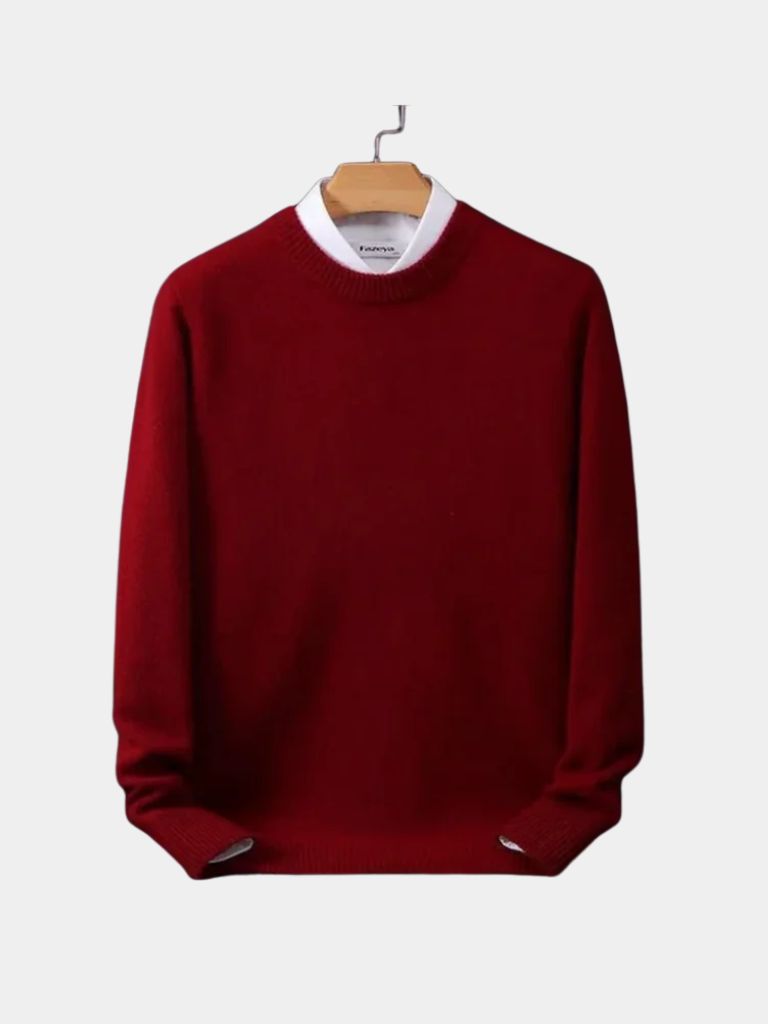 Cotton Pullover – Soft Tailored Sweater by Viretti Milano