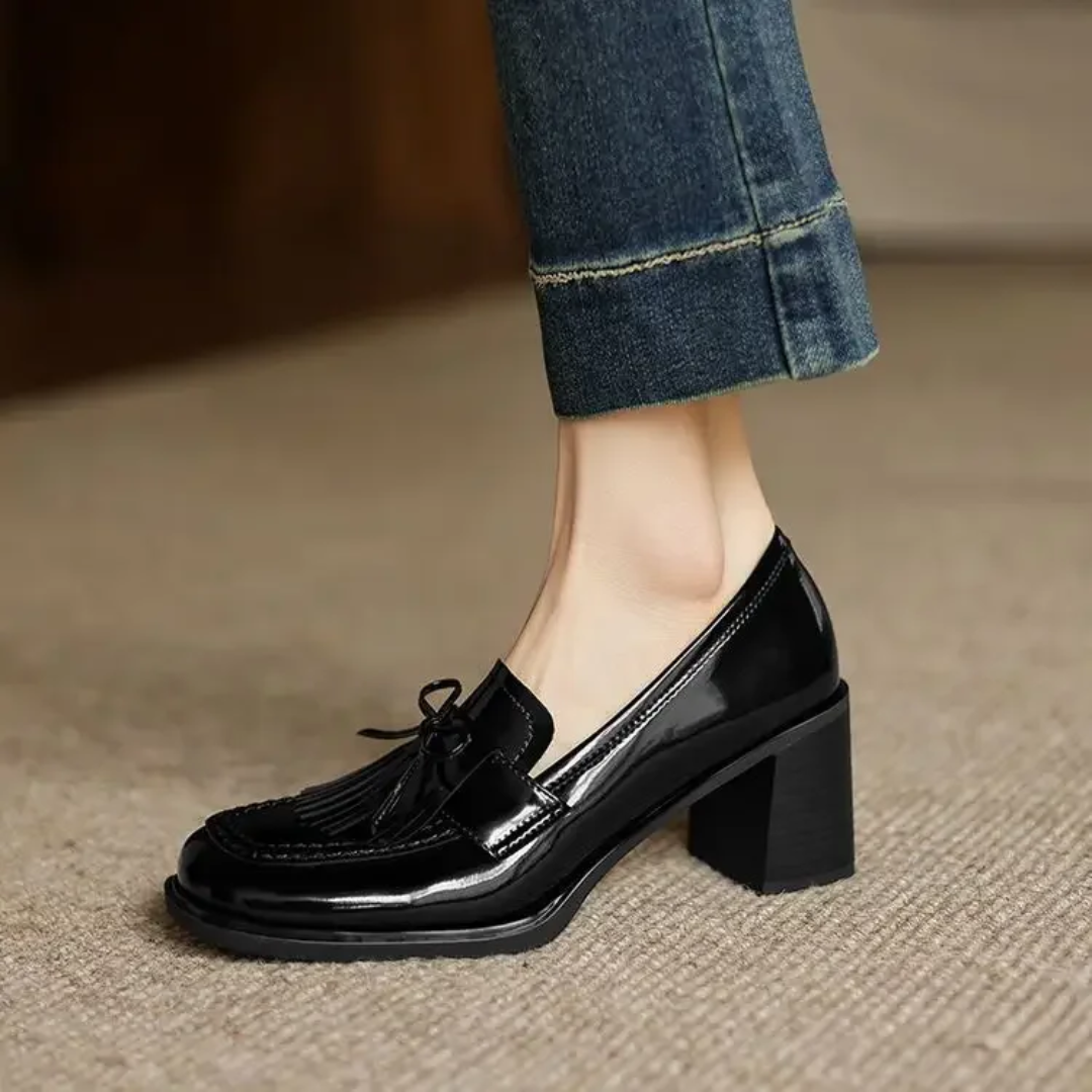 Dorothy Loafer Pumps – Premium Leather Tassel