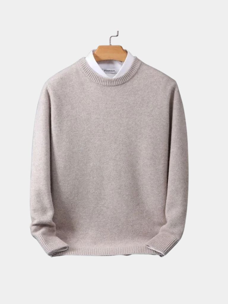 Cotton Pullover – Soft Tailored Sweater by Viretti Milano