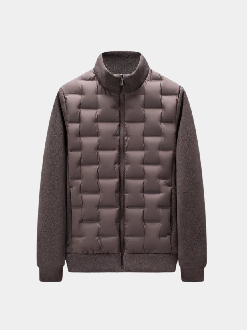 Hybrid Cream Jacket – Lightweight Insulated Coat