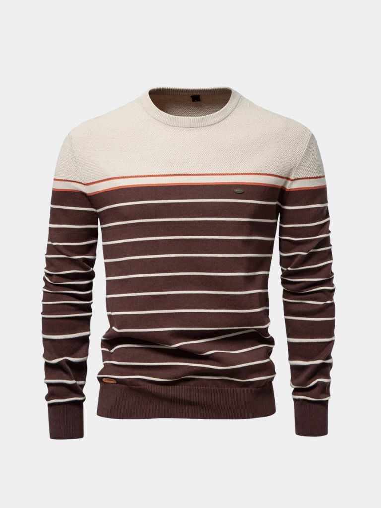 Knit Sweater – Classic Cable Knit Mariner Design