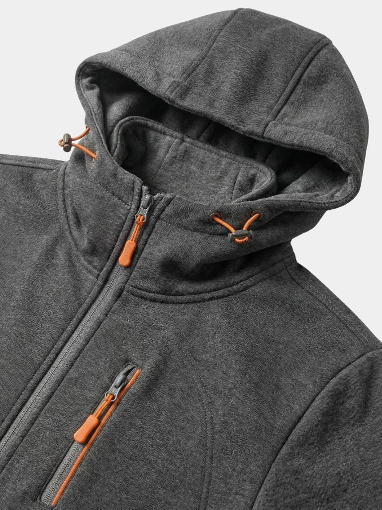 Utility Zip Hoodie | Comfortable Casual Wear
