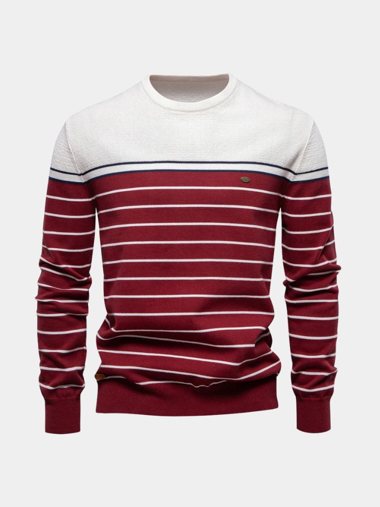 Knit Sweater – Classic Cable Knit Mariner Design