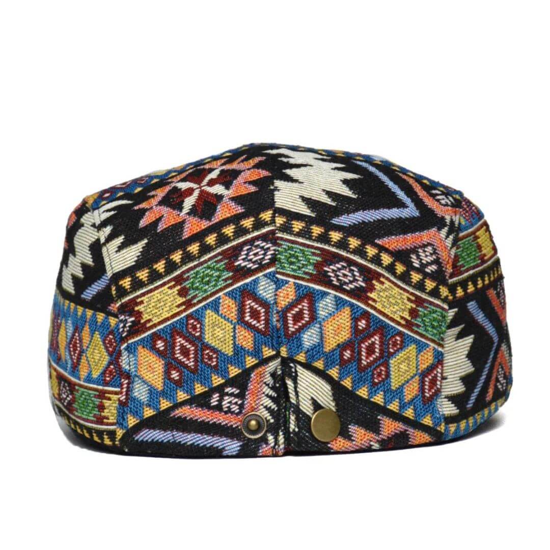 Patterned Flat Cap – Stylish Ivy