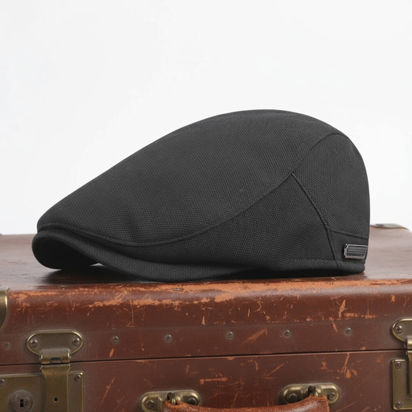 Structured Flat Cap | Breathable Lightweight Hat
