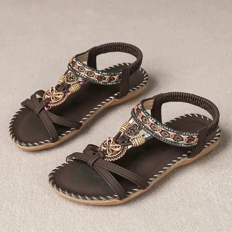 Boho Flat Sandals – Viretti Milano