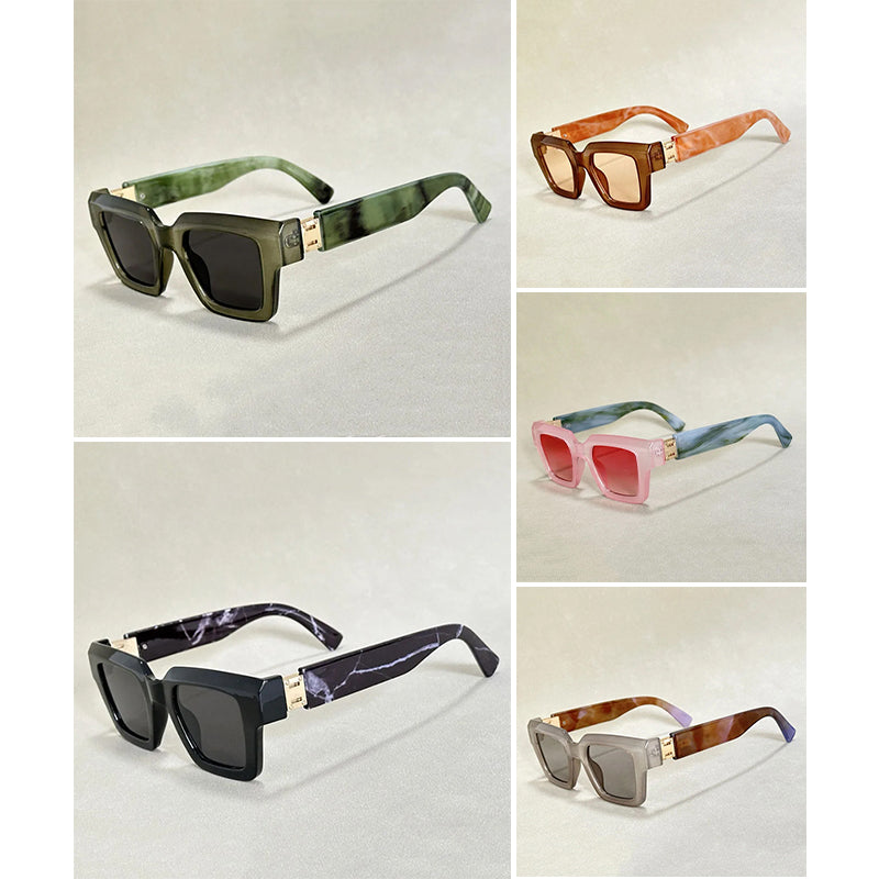 Retro Sunglasses – Photochromic Square Frames