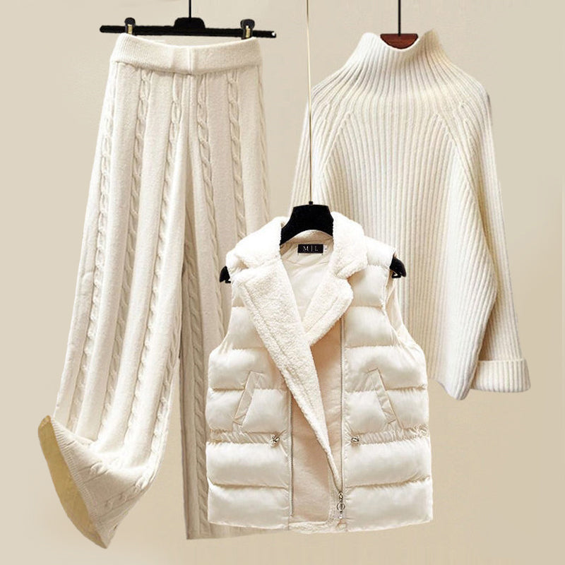 Cozy Elegance Set – Knit Sweater