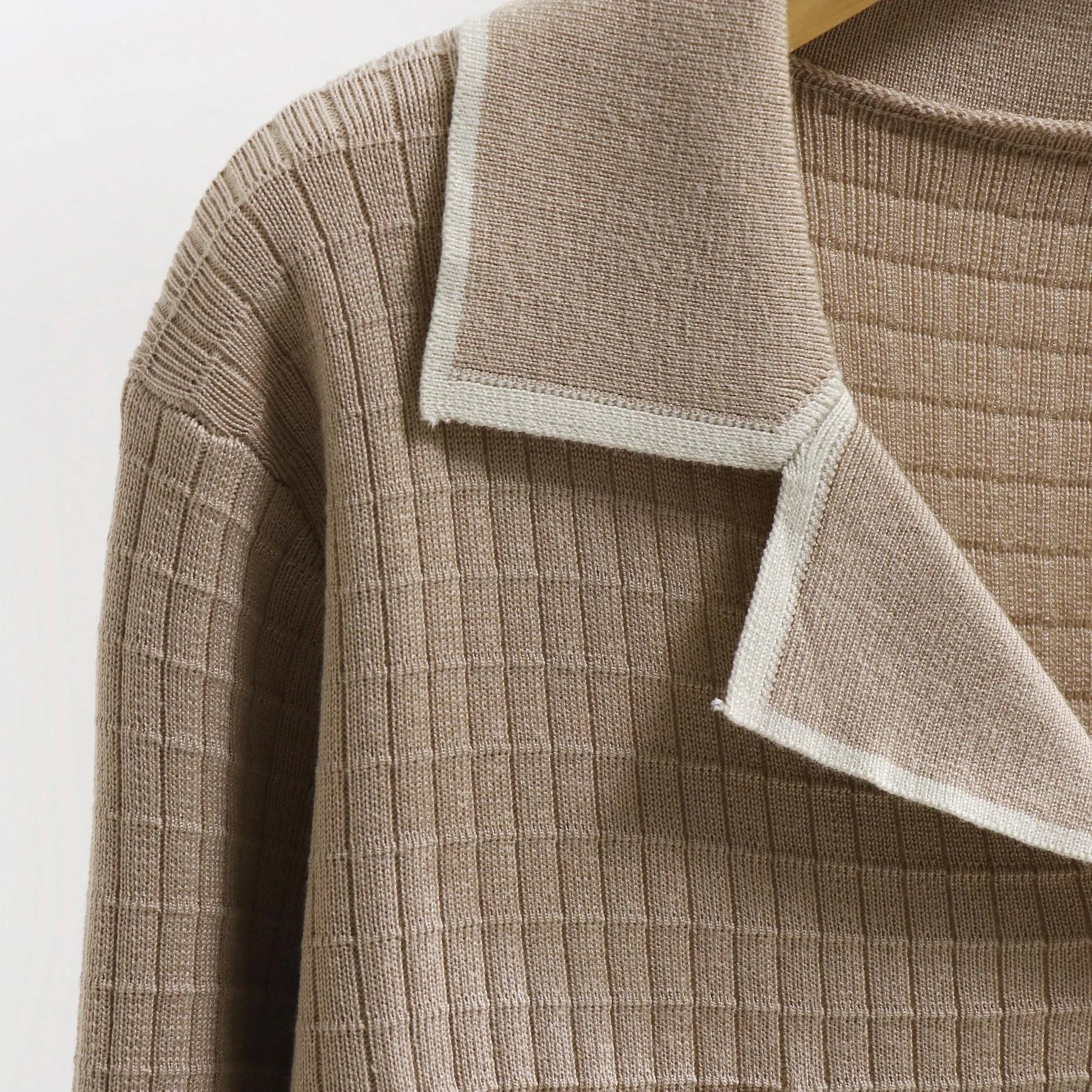 Chloé Montclair Élan Set | Textured Knit Cardigan & Skirt