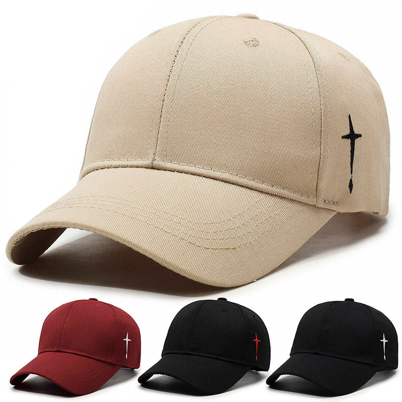 Cross Design Baseball Cap – Premium Cotton