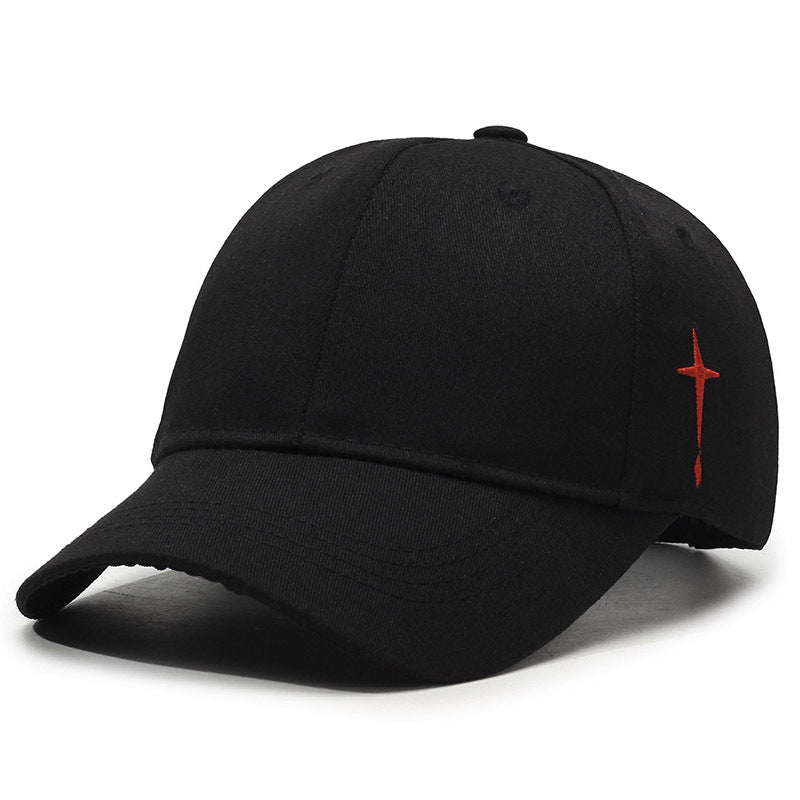 Cross Design Baseball Cap – Premium Cotton