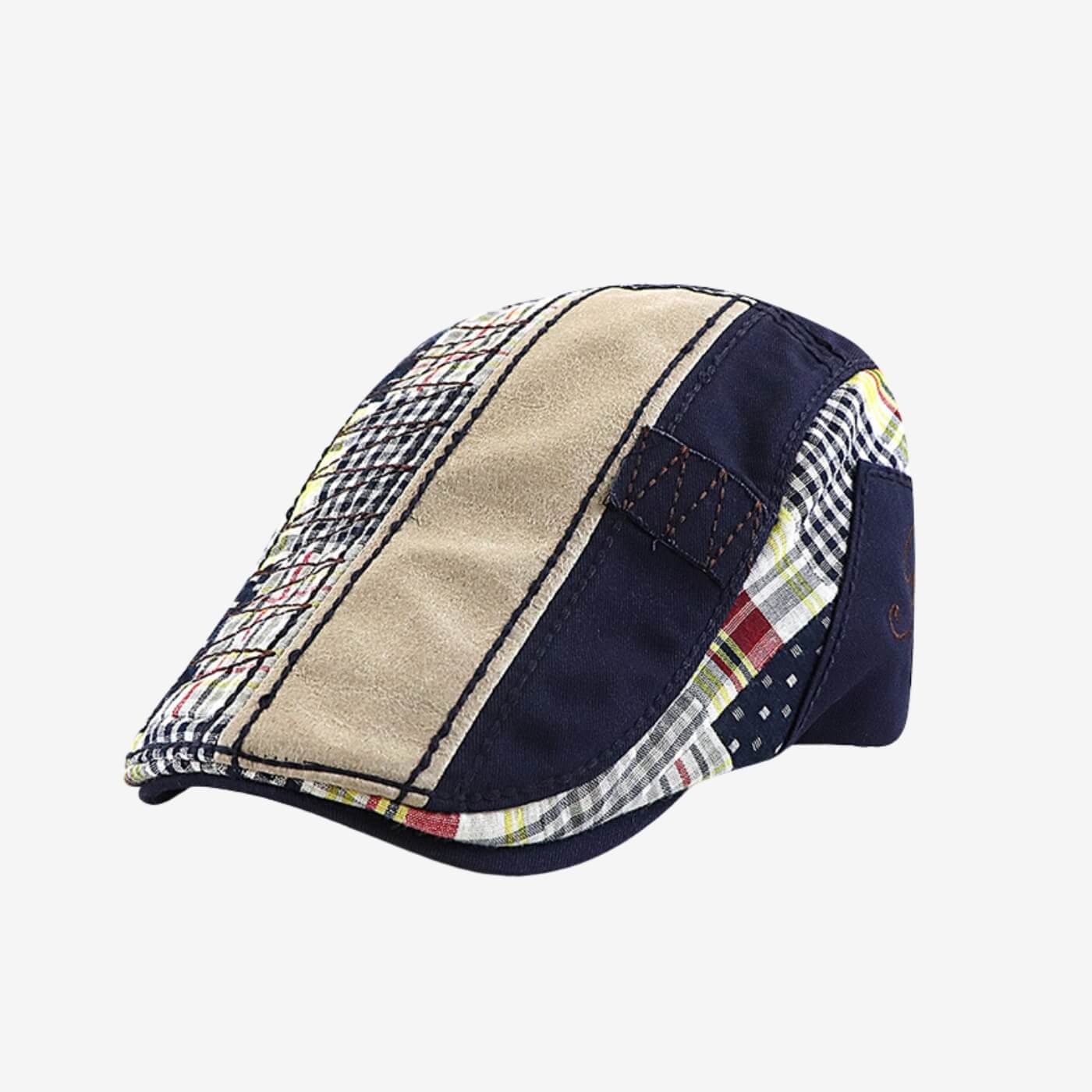 Patchwork Cotton Cap | Handcrafted Elegance